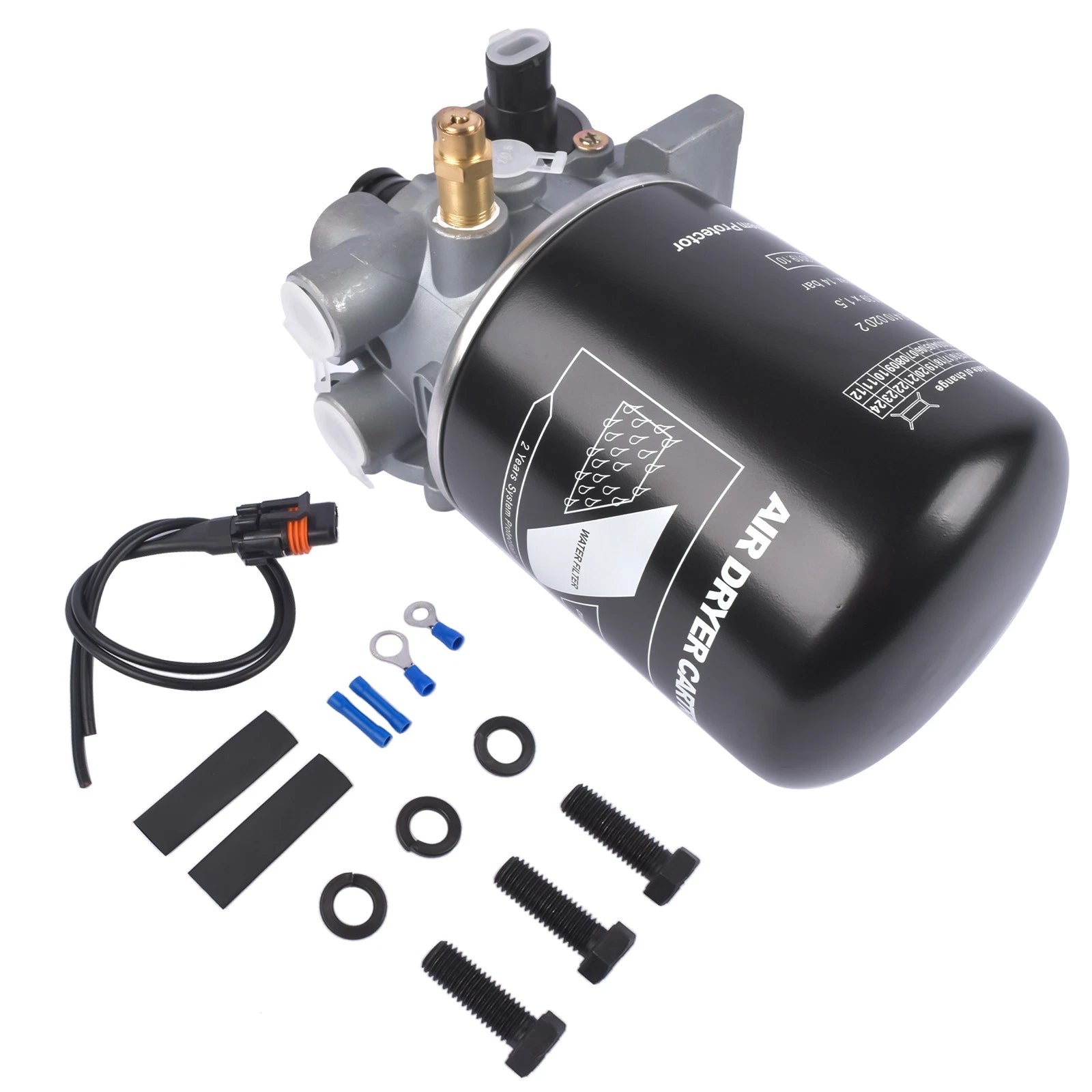 12V DC Air Dryer Kit for Volvo Freightliner Kenworth Peterbilt