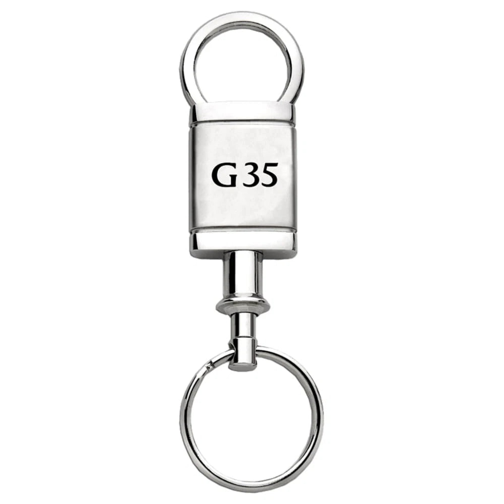 Satin-Chrome Valet Keychain - Officially Licensed for Infiniti G35