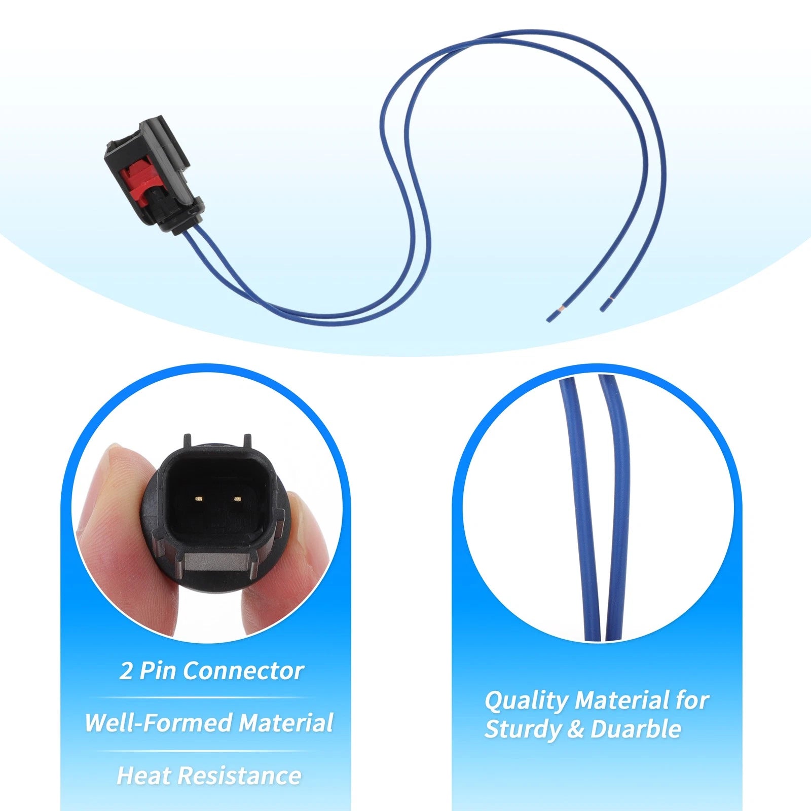 Ambient Air Temperature Sensor with Connector Pigtail Plug  