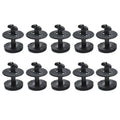 Plastic Car Floor Mat Clip Carpet Grips Fastener Screws for BMW