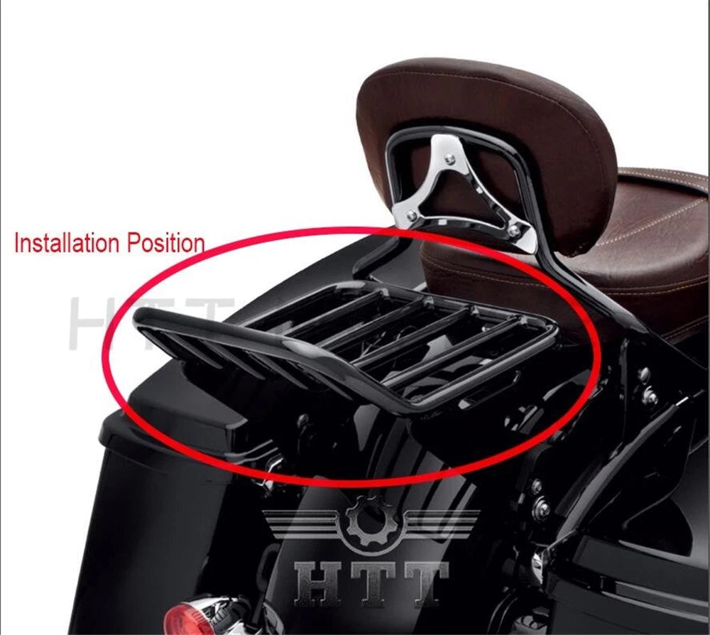 Detachable Two Up Luggage Rack for Harley Davidson Touring (2009–2019)