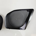 Set of 2 Gloss Black Grills for Harley-Davidson Road Glide (OEM 76001323, 76001324)