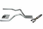 Dual Exhaust Kit for Dodge Ram 1500 (2019–2025) 2.5" with Glasspack
