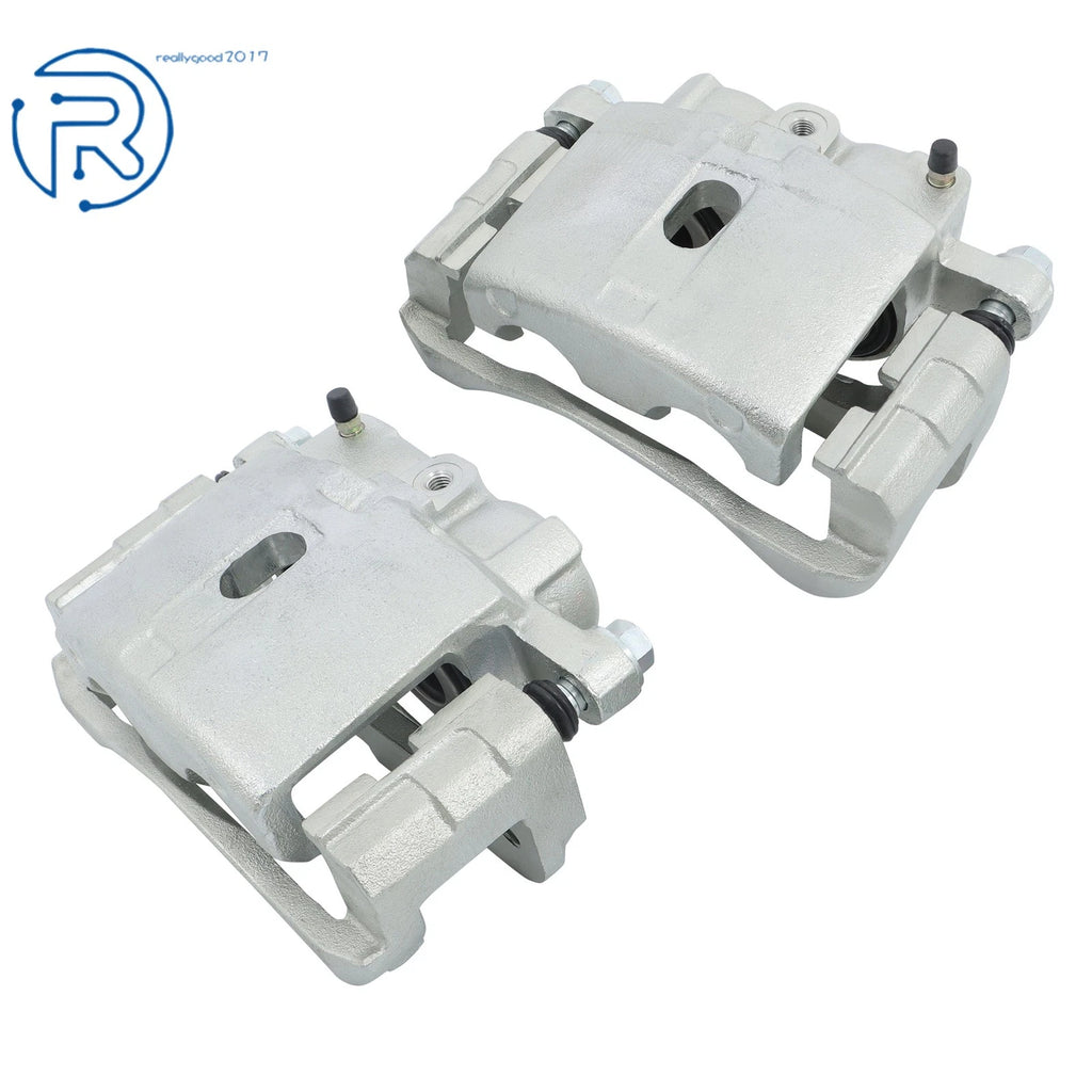 2X Front Brake Calipers for Chevy Avalanche Silverado GMC Savana Yukon XL (2001–2013)