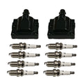 2X Ignition Coil & Spark Plugs for Lexus Toyota LS400 SC400 MR2 (1990–1997)