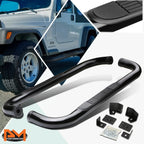 3" Side Step Nerf Bar Running Boards for Jeep Wrangler TJ/YJ (1987–2006)