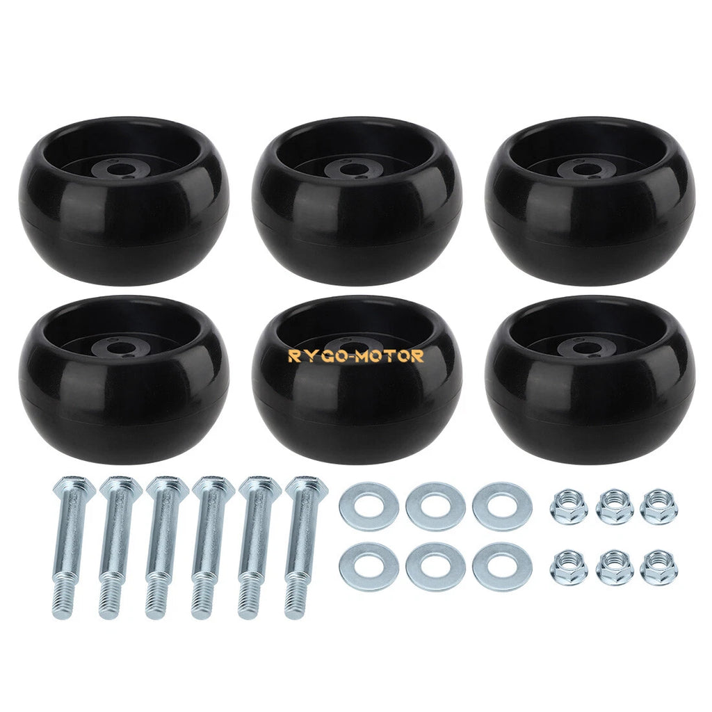 Set of 6 Deck Wheels for Ferris Simplicity Snapper (1714760, 210-043, 12060)
