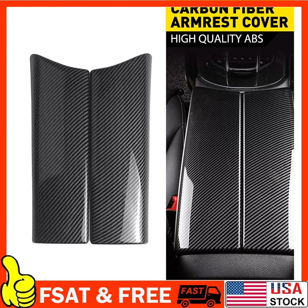 Carbon Fiber Armrest for Mercedes C300 C63 AMG (2015–2021)
