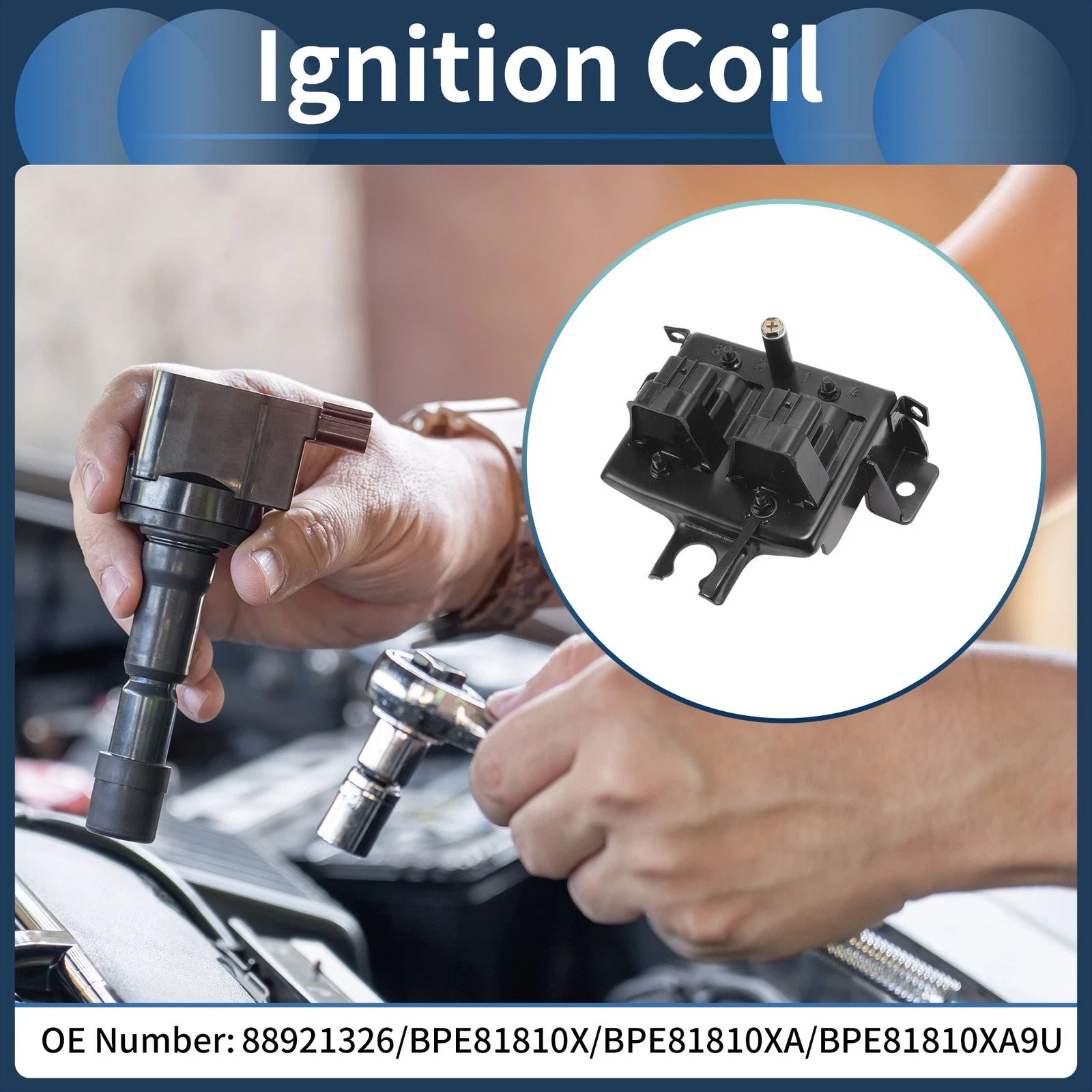 Ignition Coil Pack No. 88921326 for Mazda Miata 1.8L L4 (1994–1995)