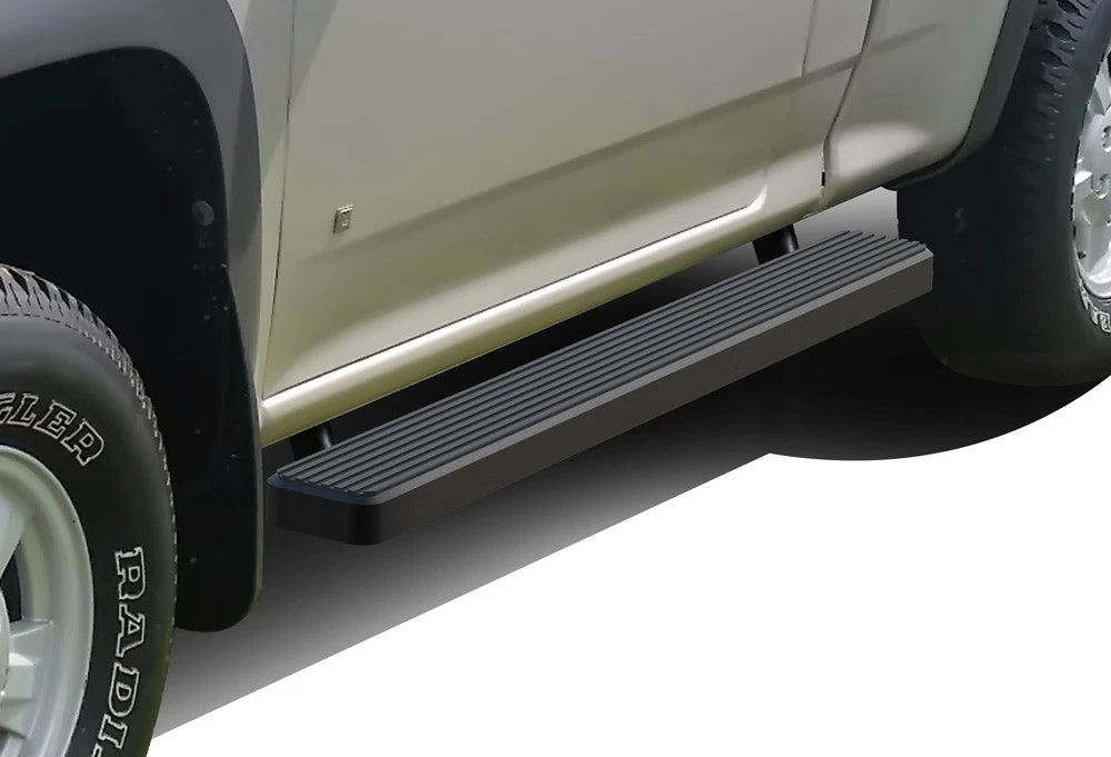 5in Black Running Boards for Chevy Colorado GMC Canyon (2004–2012)