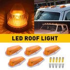 5Pcs Amber Marker Lights for Ford F150 F250 F350 (1973–1997)