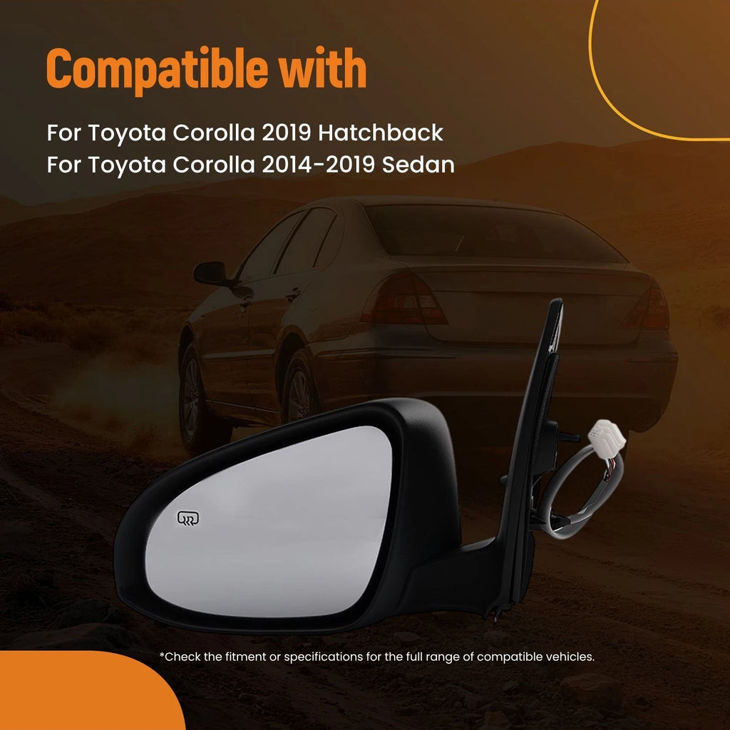 Rear View Mirror for Toyota Corolla 2014–2019 (8791002G10C0)