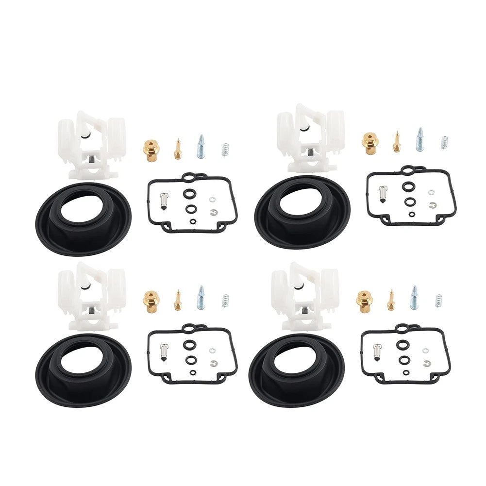 Set of 4 Carburetor Rebuild Kits for Suzuki Bandit 1200 GSXR1100 Katana 1100 750