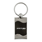 Black Rectangular Wave Keychain - Officially Licensed for Dodge Neon SRT-4
