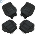 Set of 2 Leather Seat Covers for Honda Accord (2008–2012) Black