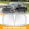 1 Pair Rear View Mirrors Glass for Ford F-150 (2015–2020) No.FL3Z17K707AH/FL3Z17K707D