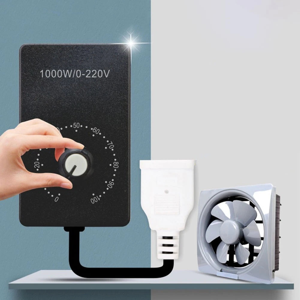 Adjustable Fan Dimmer Switch 500W for Angle Grinder Exhaust