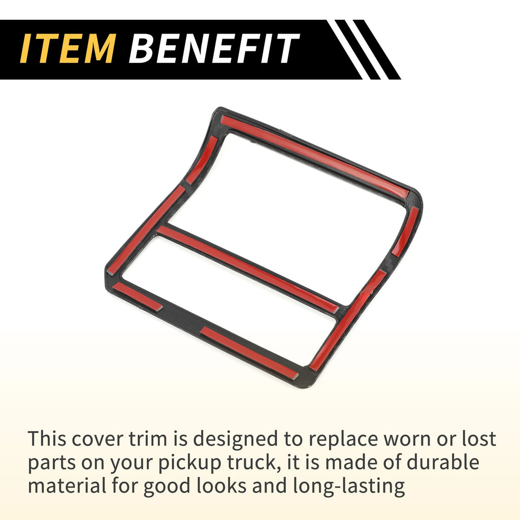 Carbon Fiber Headlight Switch Button Panel Cover for Toyota Tacoma (2024)