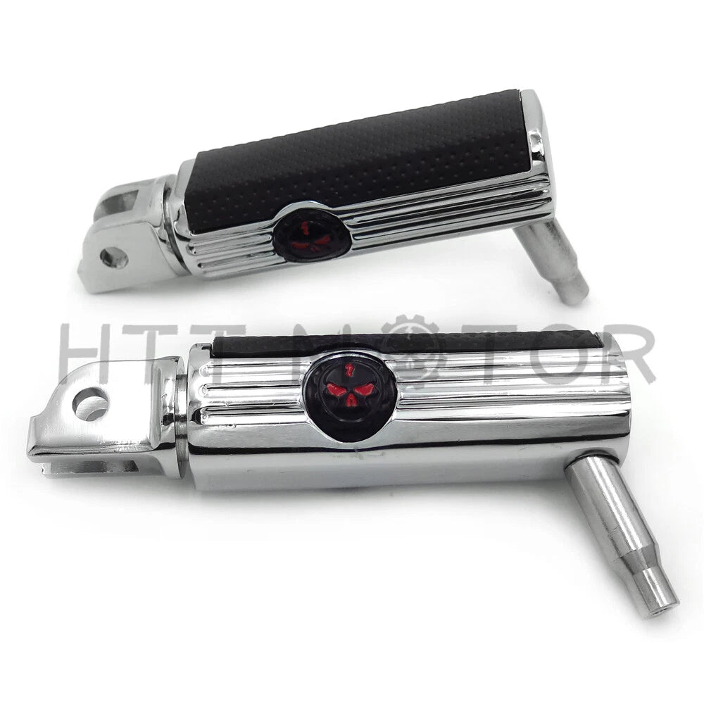 Chrome Footpegs for Harley Breakout FXBR 114 FXBRS (2018–2019)