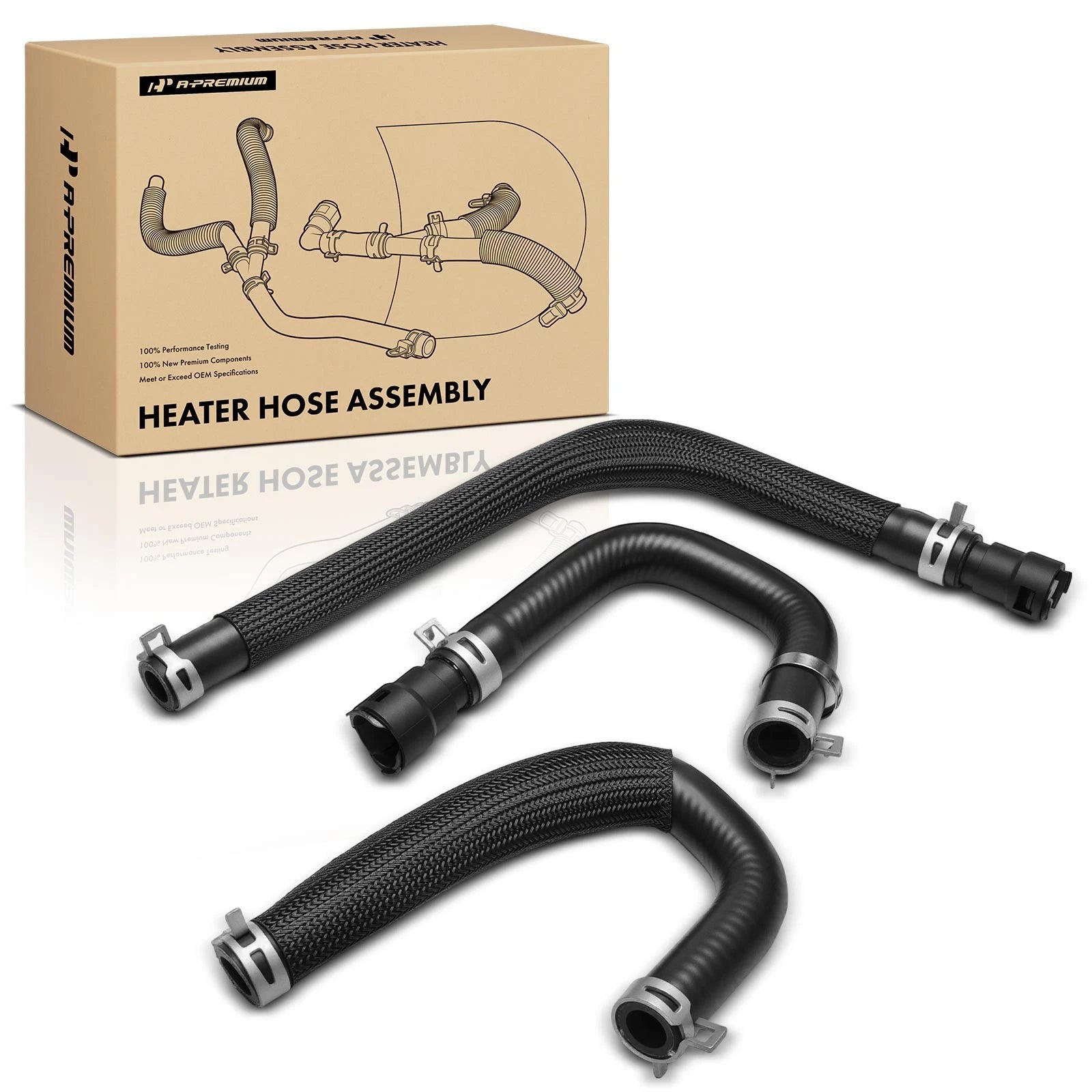 Inlet HVAC Heater Hose Assembly for Ford E-350 Super Duty (2005–2010)
