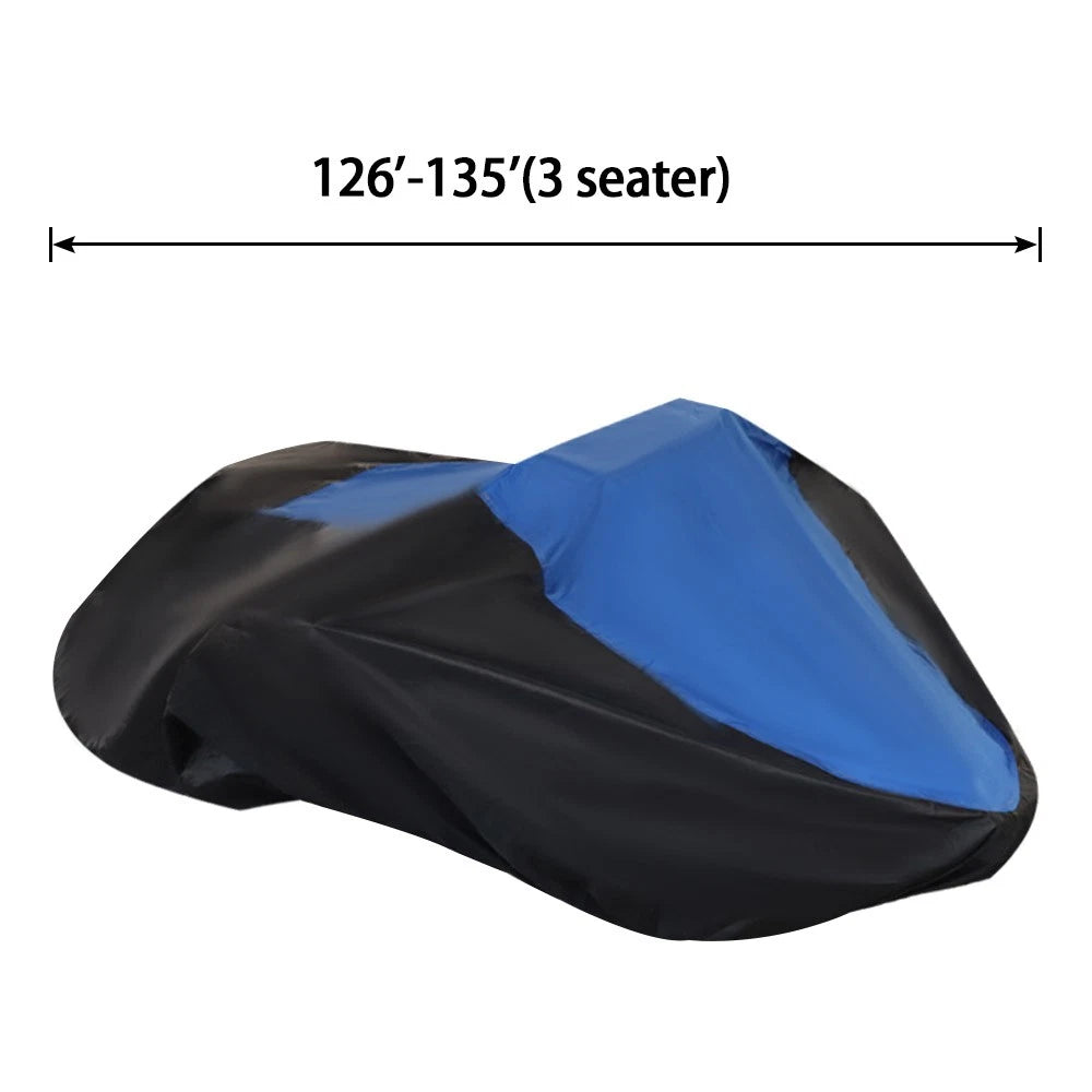 3 Seater Jet Ski Cover for Watercraft (126"-135")