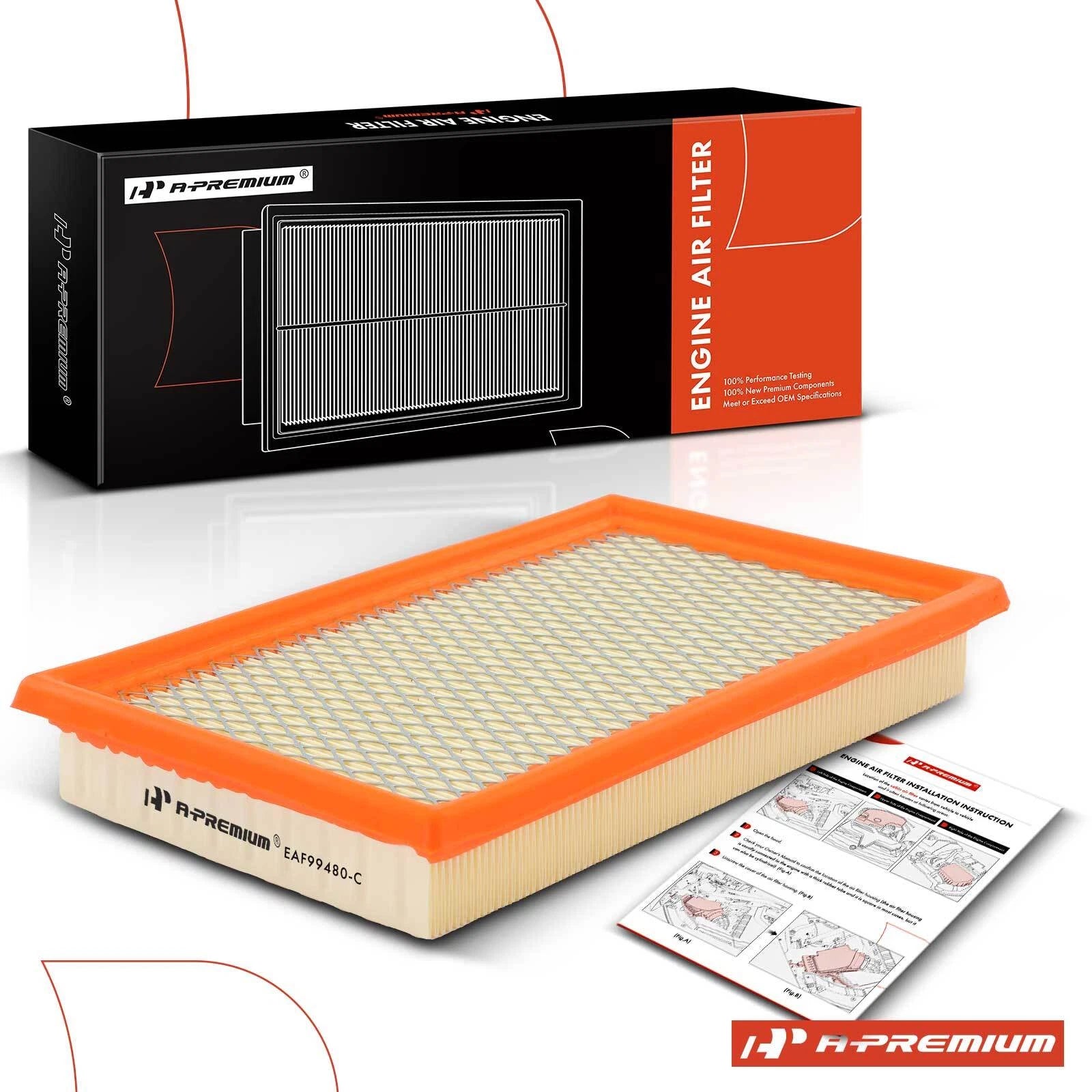 Engine Air Filter for Chevrolet Malibu, Pontiac G6 (2005–2010)