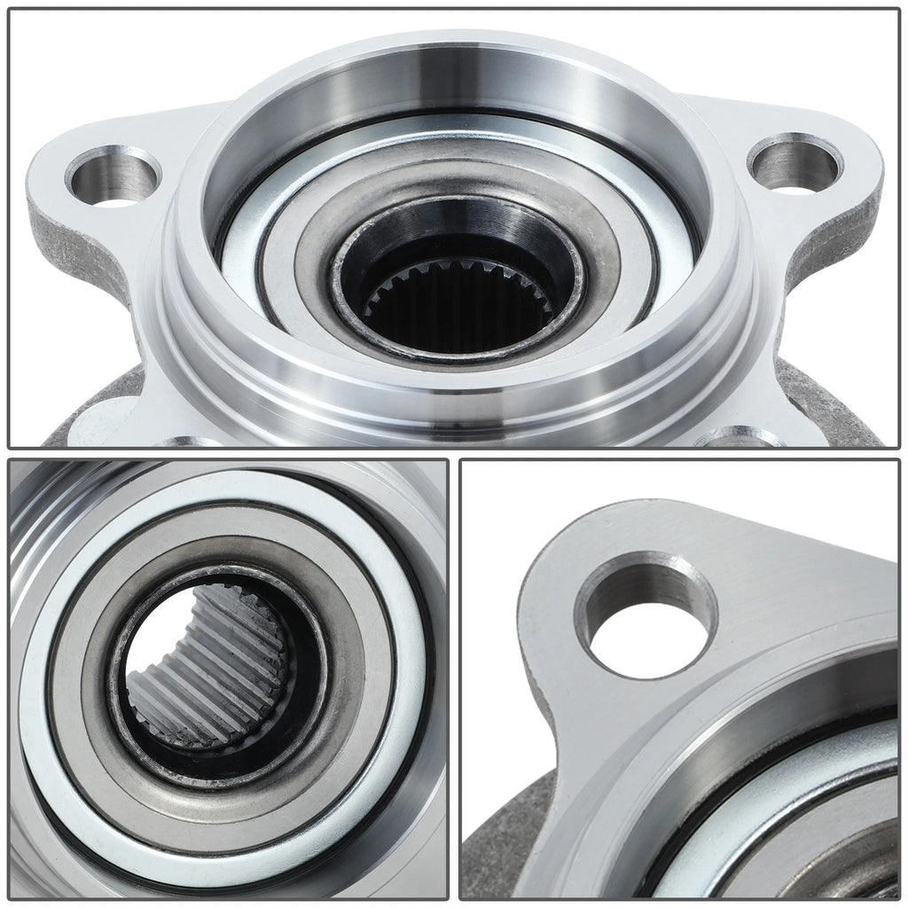 Set of 2 Rear Wheel Bearing Hubs for Highlander Venza RX330 RX350 RX400h (2004–2016)