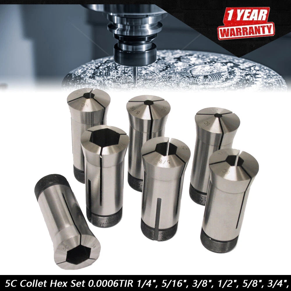 Hex Collet Set for Automotive Applications (0.0006 TIR)