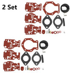 2X Carburetor Repair Kit for Johnson Evinrude 6-20 HP Engine 0439073