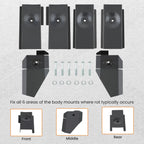 Full Tub Body Mount Rust Repair Kit for Jeep Wrangler TJ (1997–2006)