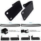 Front Lower Bumper Mounting Brackets for - 40" LED Light Bar