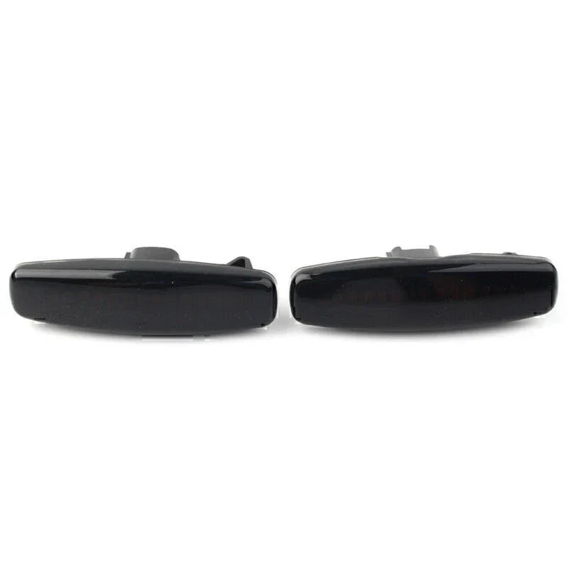 Black LED Sequential Side Marker Lights for Infiniti EX25 M35 Q60 Q70 QX50 (2008-2020)