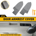 Front Door Armrest Cover for Honda CR-V (2007–2012) - Grey