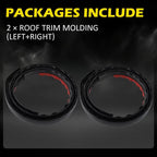 Roof Drip Molding for Toyota Tacoma Double Cab (2005–2015)