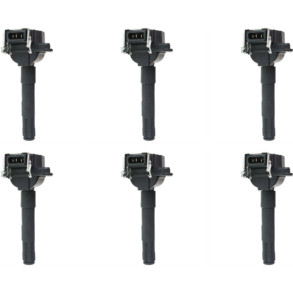 Ignition Coils Set of 6 for VW Golf Audi Allroad Quattro A6 S4 A4 A8