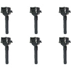 Ignition Coils Set of 6 for VW Golf Audi Allroad Quattro A6 S4 A4 A8