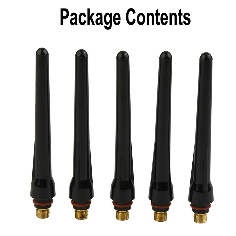 Set of 5 TIG Back Caps for WP-17 WP-18 WP-26 (Long)