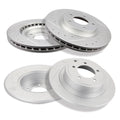 Set of 4 Drilled Brake Rotors for Jeep Patriot Compass 2.4L (2007–2017)