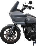 Klock Werks Flare Windshield 10" Dark Smoke for FXLRST (2018–2023) KWW-02-0611-DS