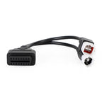 2-in-1 OBD2 Diagnostic Adapter Connector for Yamaha Motorcycle T9