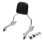 Chrome Sissy Bar Backrest Docking Hardware Kit for Harley Fat Boy (2018–2025)