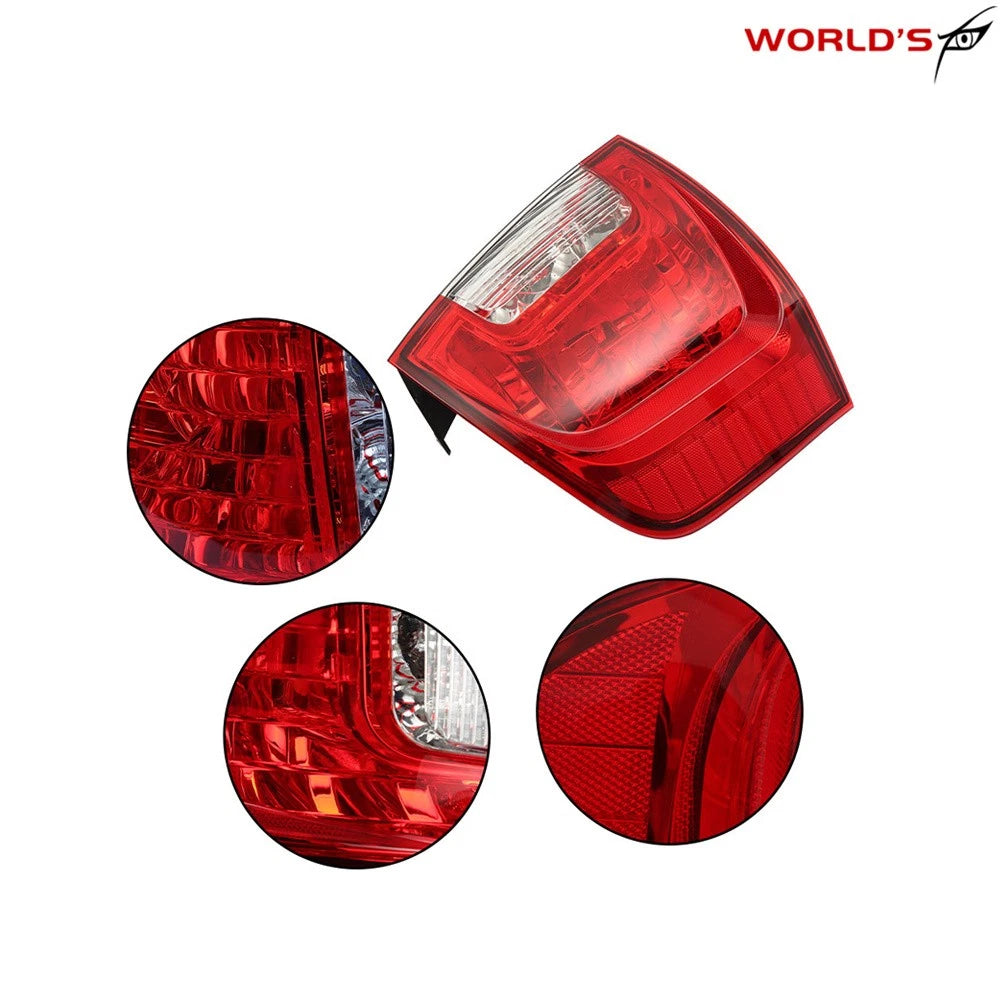 Tail Lights for Ford Edge (2011–2014) Clear Halogen Driver Left Side