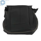 Passenger Front Bottom Side Cushion Cover for Hummer H3 (2006–2010) Black Leather