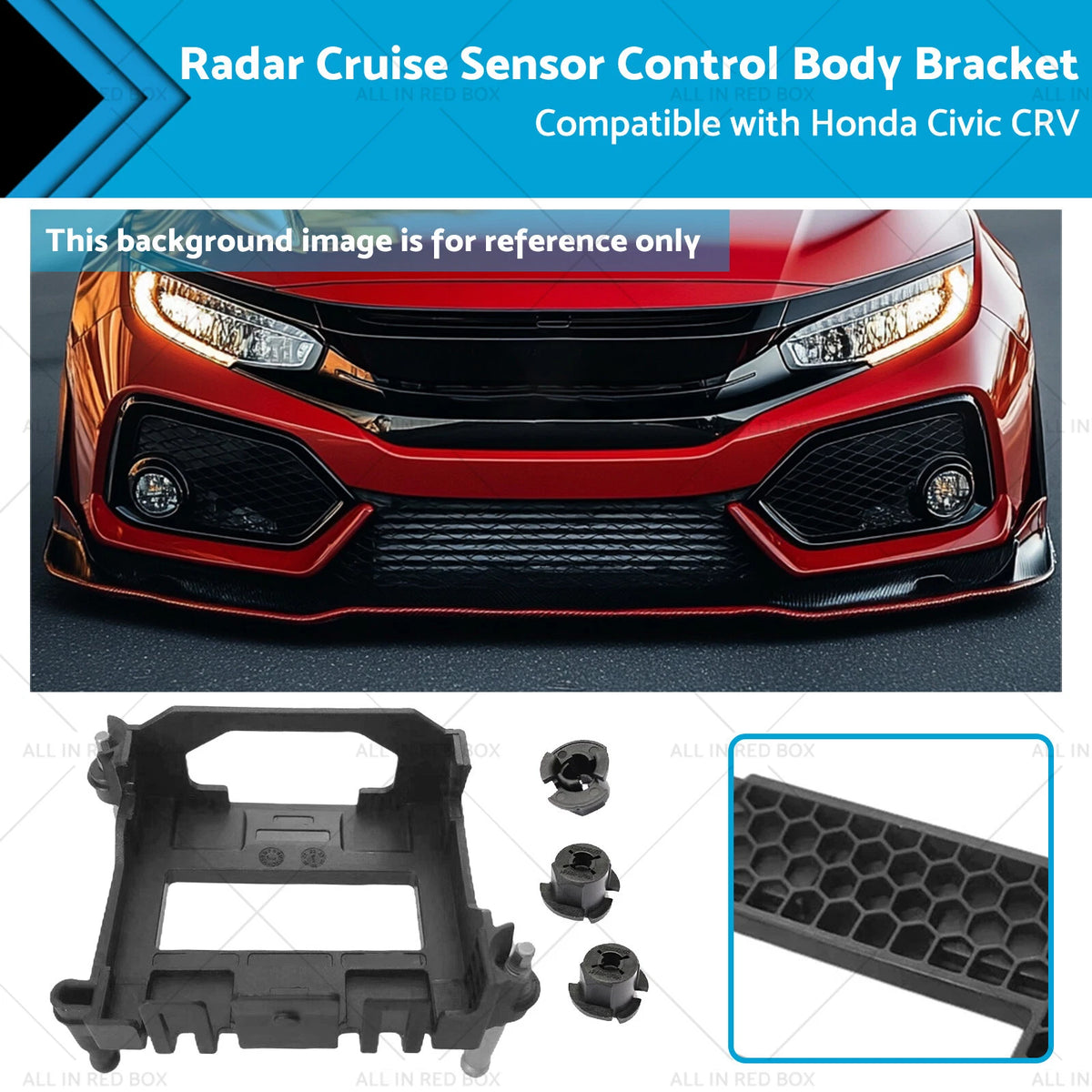 Radar Cruise Sensor Control Body Bracket for Honda Civic CR-V (2018–2021)