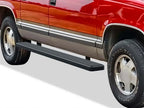 iBoard Running Boards for Chevy Suburban (1992–1999) - 6 Inch Matte Black