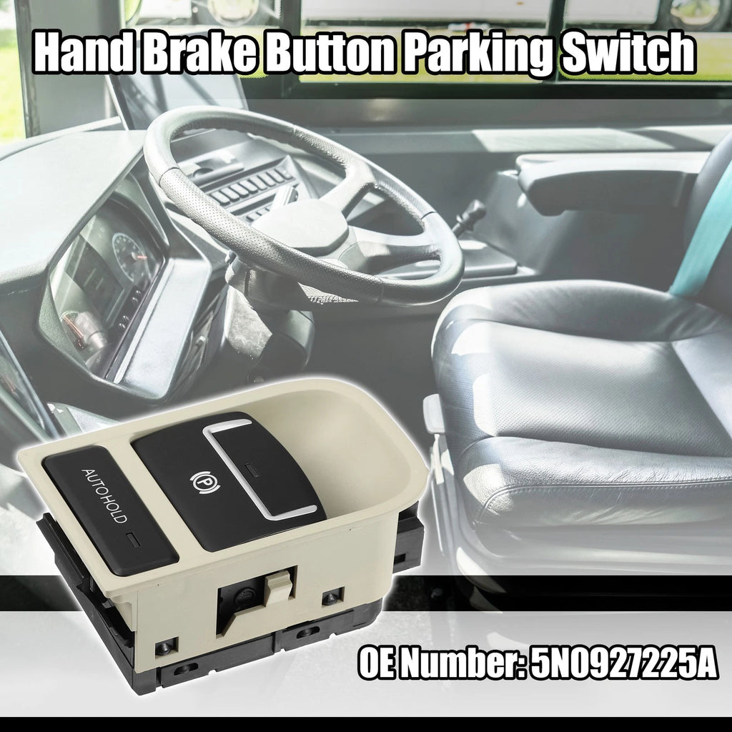 Hand Brake Button Parking Switch for Volkswagen Tiguan (2009–2018) 5N0927225A