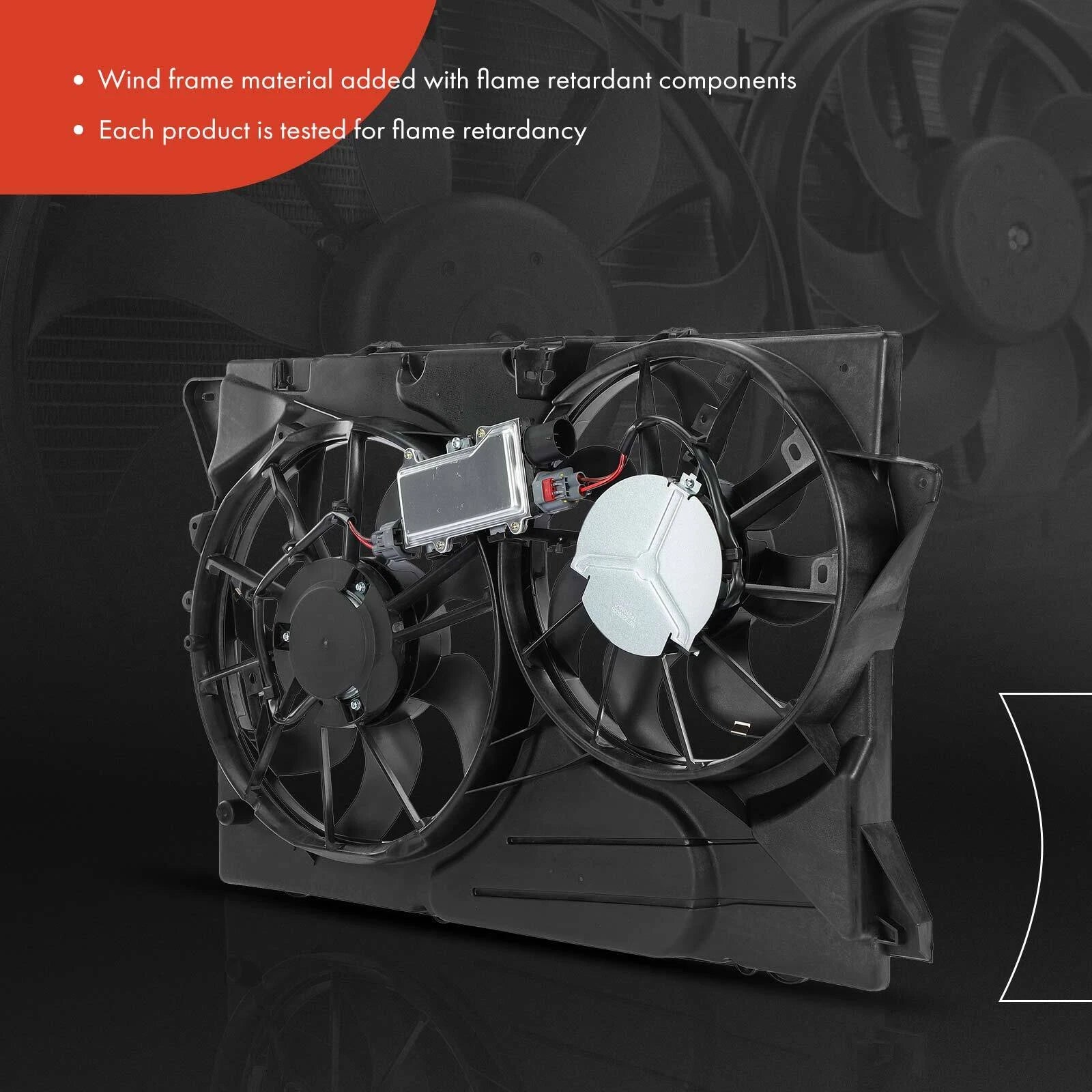 Dual Cooling Fan Assembly for Ford Explorer (2011-2012)