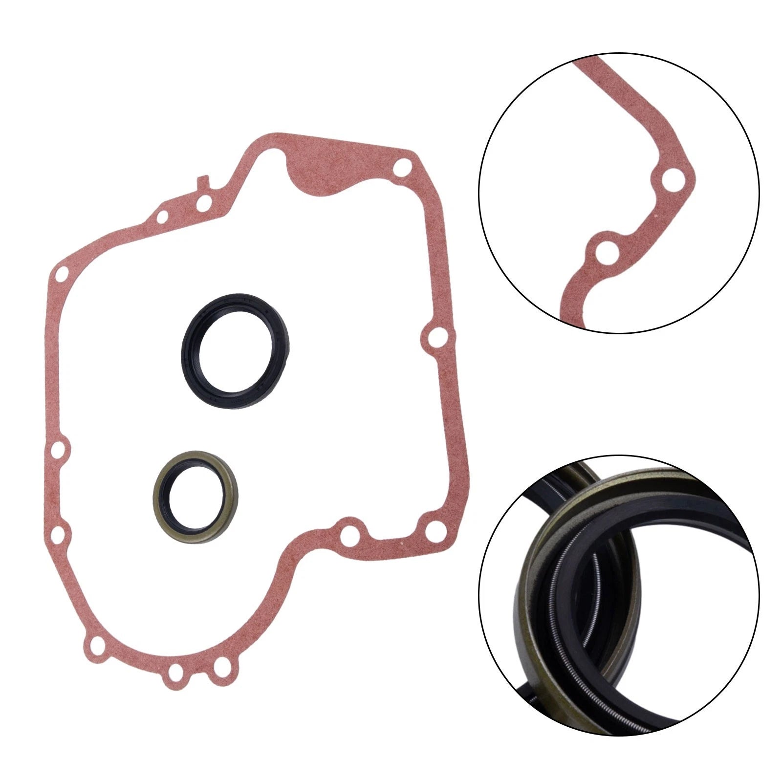 Crankcase Gasket Kit for Lawn Mower (Metal Oil Seal)
