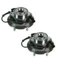 Set of 2 Front Moog Wheel Bearing and Hub Assemblies for Ram Dodge Chrysler