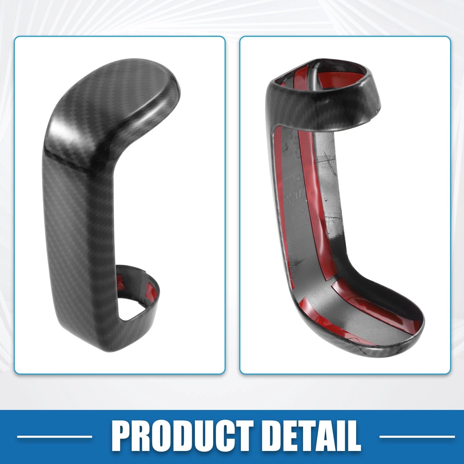 Gear Shift Lever Cover Trim for Toyota Tundra Sequoia (2007–2021) Black 726215478730
